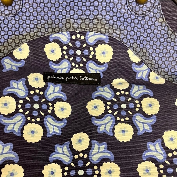 NEW Petunia Pickle Bottom Sashy Satchel in Classic Cornflower - Picture 5 of 13